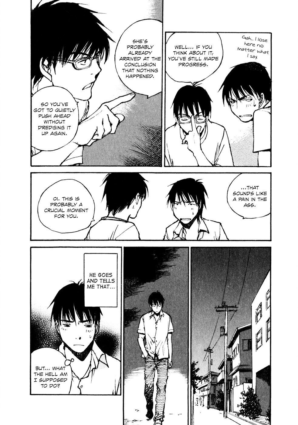 Yesterday o Utatte Chapter 50 page 14 - Chapter 50 : Premonitions of Love: Scene 5