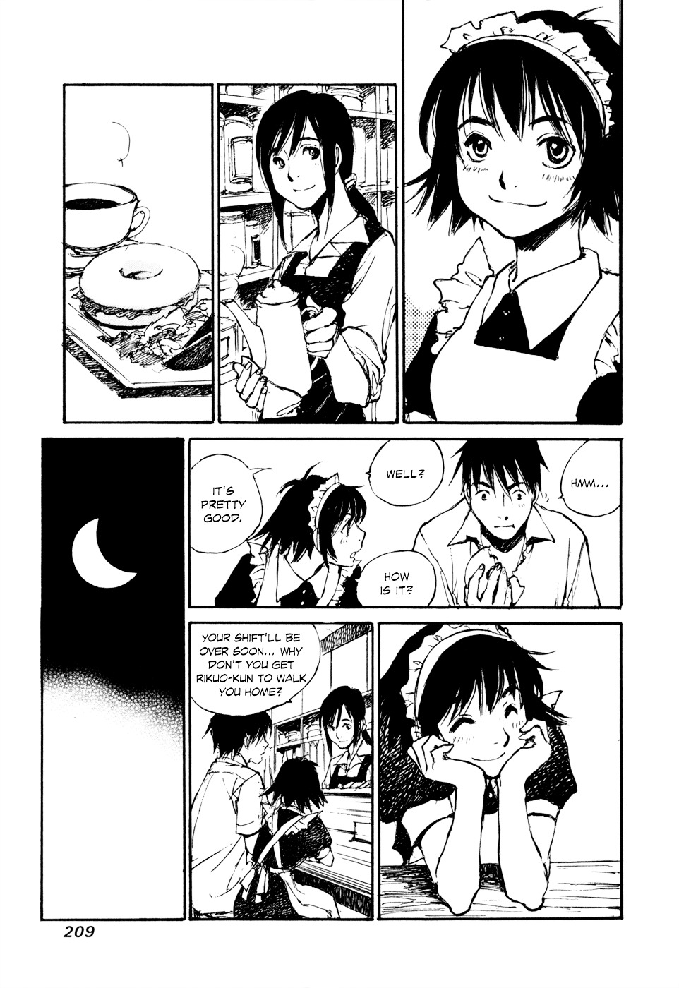 Yesterday o Utatte Chapter 50 page 19 - Chapter 50 : Premonitions of Love: Scene 5