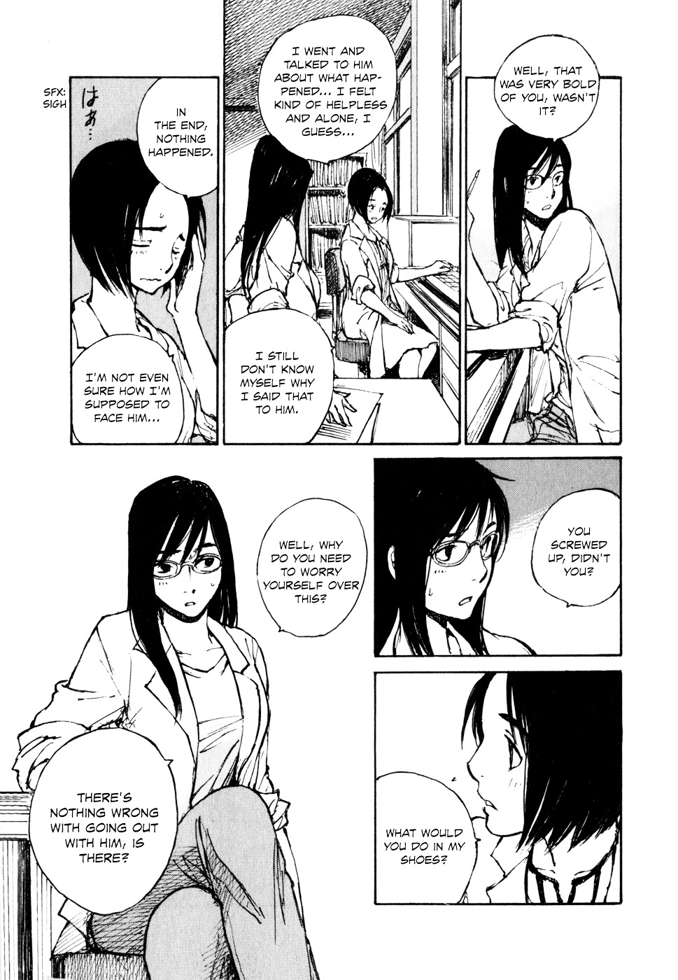 Yesterday o Utatte Chapter 50 page 5 - Chapter 50 : Premonitions of Love: Scene 5