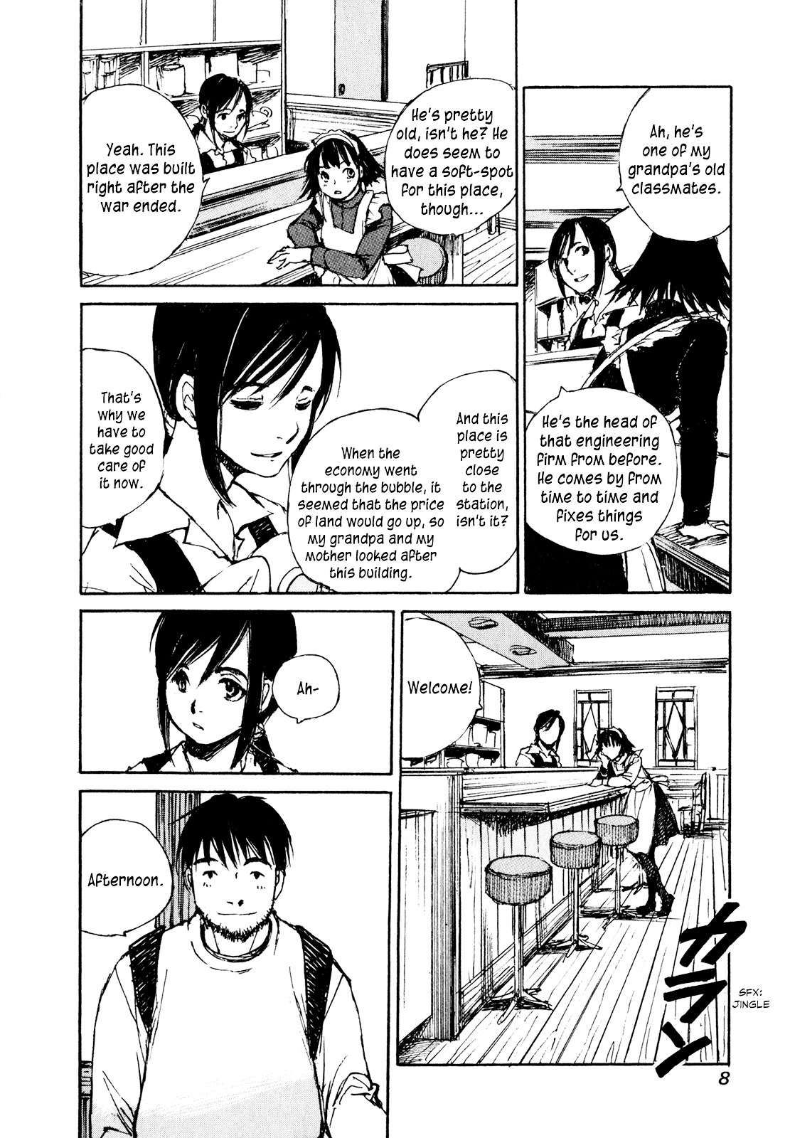 Yesterday o Utatte Chapter 51 page 10 - Chapter 51 : Innocent and Blue: Scene 1