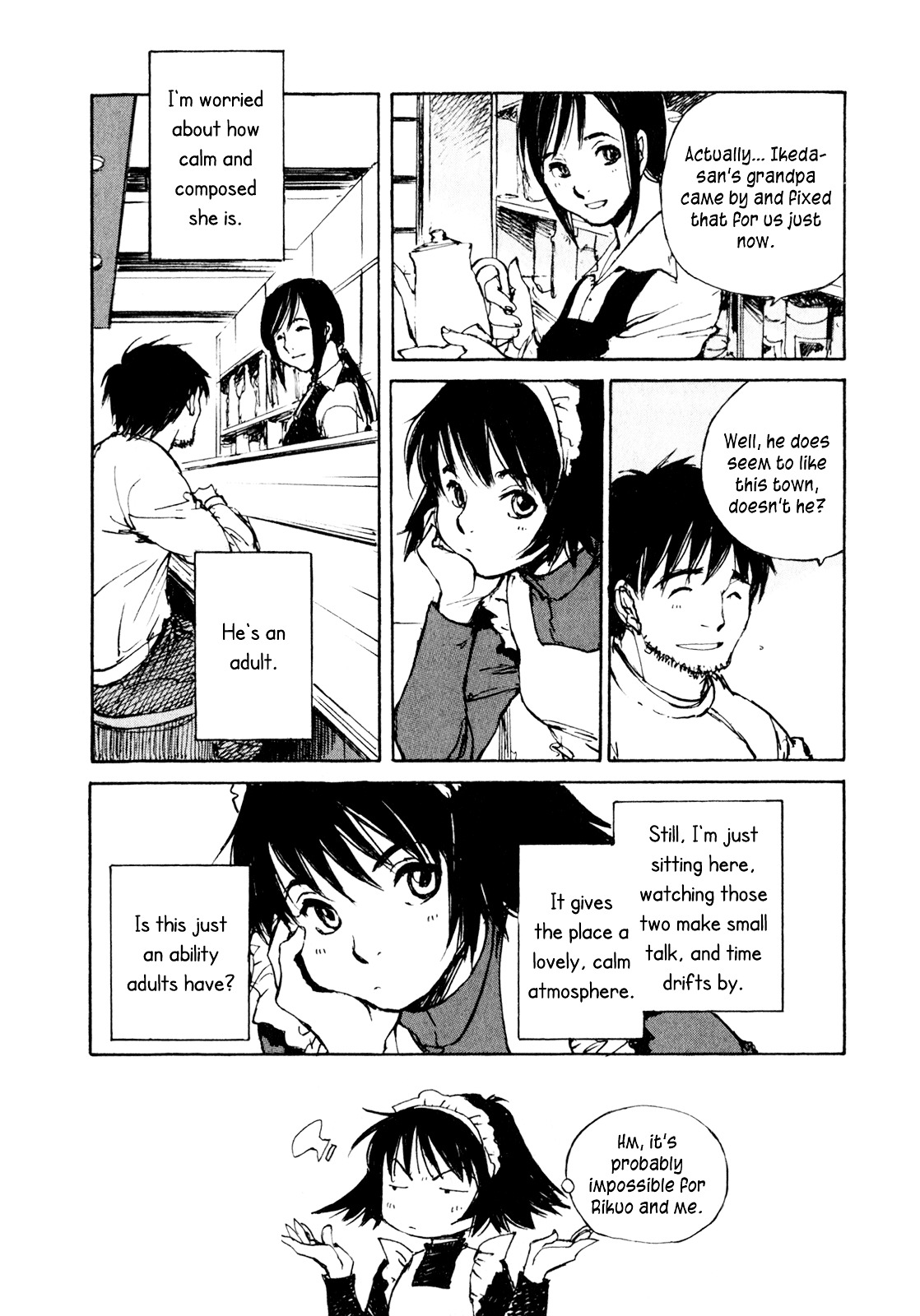 Yesterday o Utatte Chapter 51 page 12 - Chapter 51 : Innocent and Blue: Scene 1