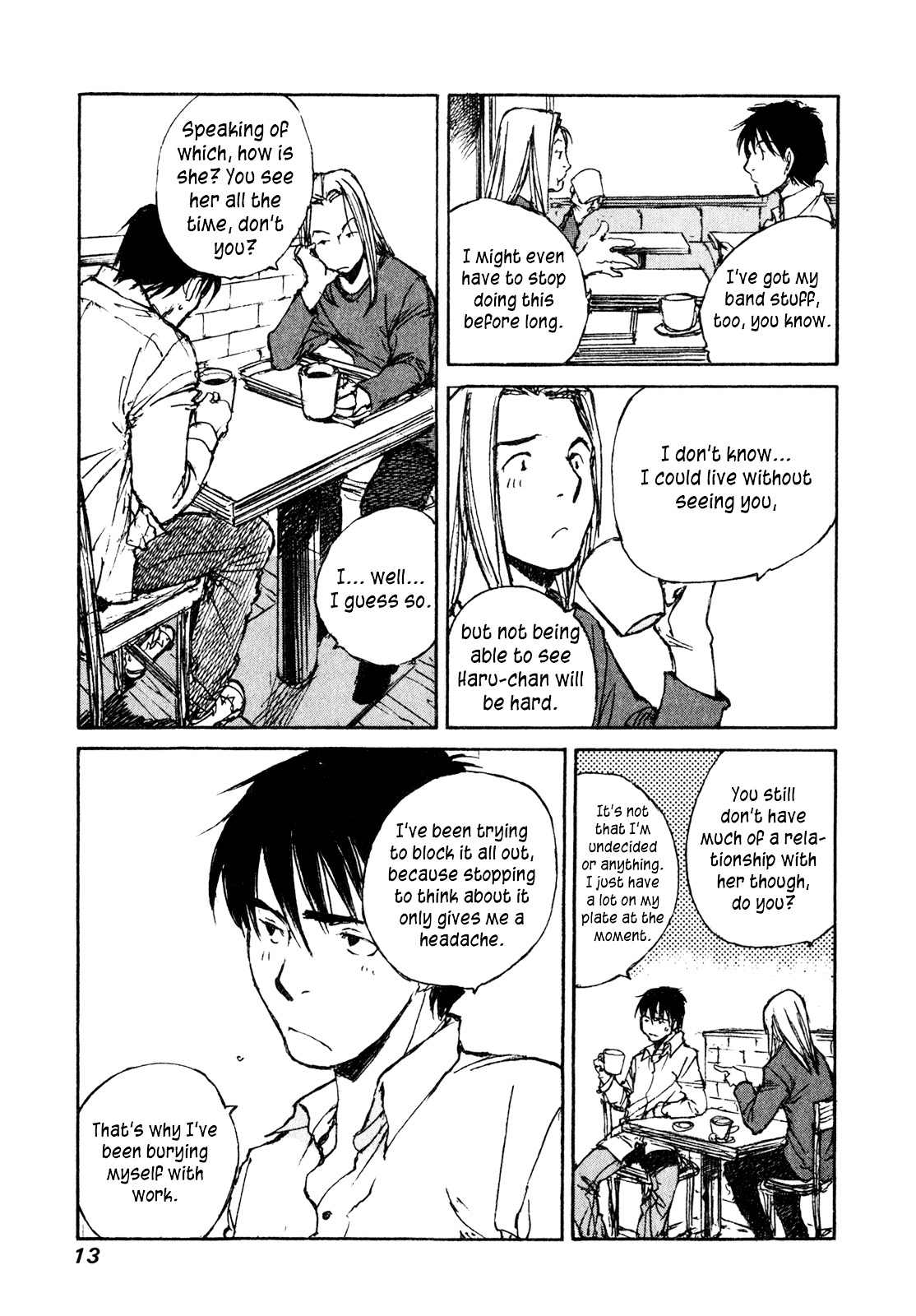 Yesterday o Utatte Chapter 51 page 15 - Chapter 51 : Innocent and Blue: Scene 1