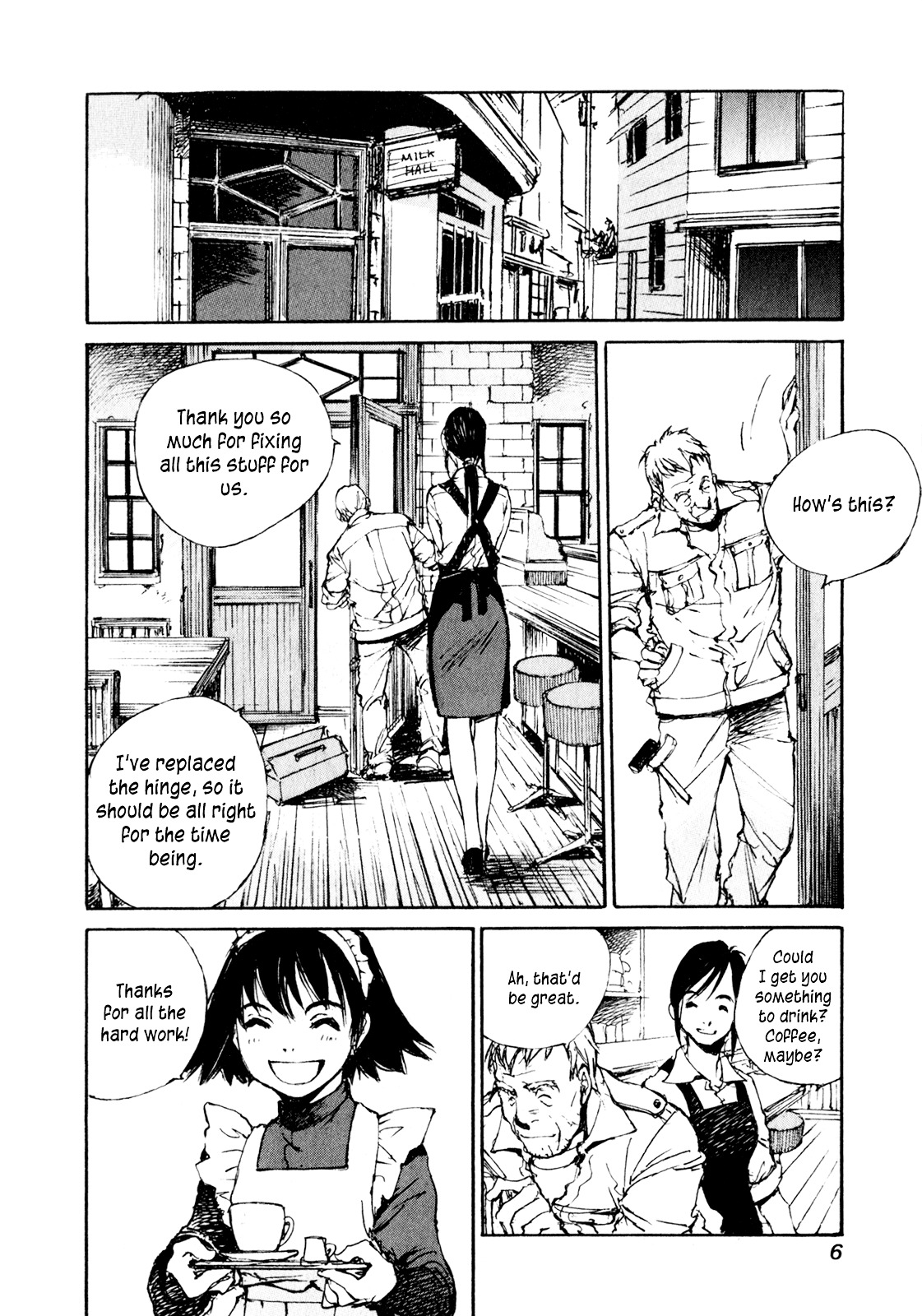 Yesterday o Utatte Chapter 51 page 8 - Chapter 51 : Innocent and Blue: Scene 1