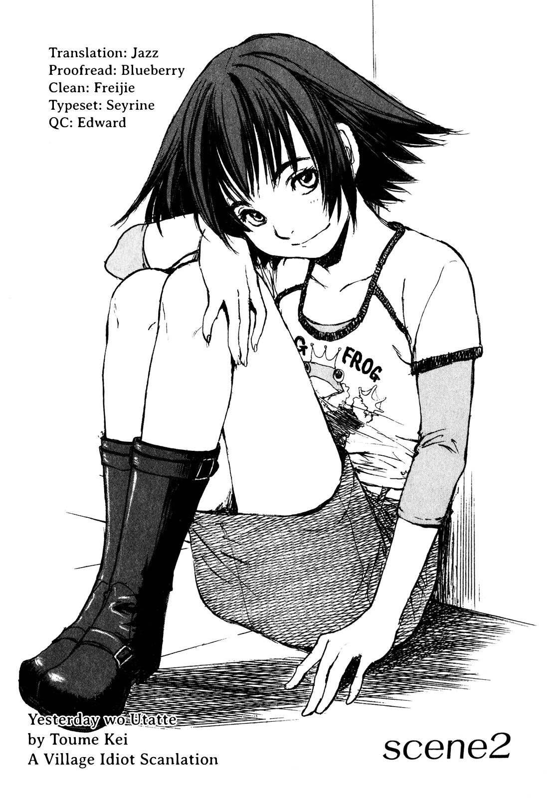 Yesterday o Utatte Chapter 52 page 1 - Chapter 52 : Innocent and Blue: Scene 2