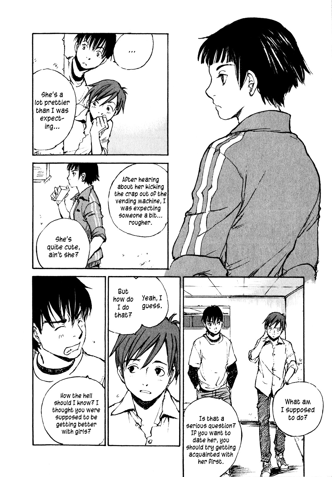 Yesterday o Utatte Chapter 53 page 12 - Chapter 53 : Innocent and Blue: Scene 3
