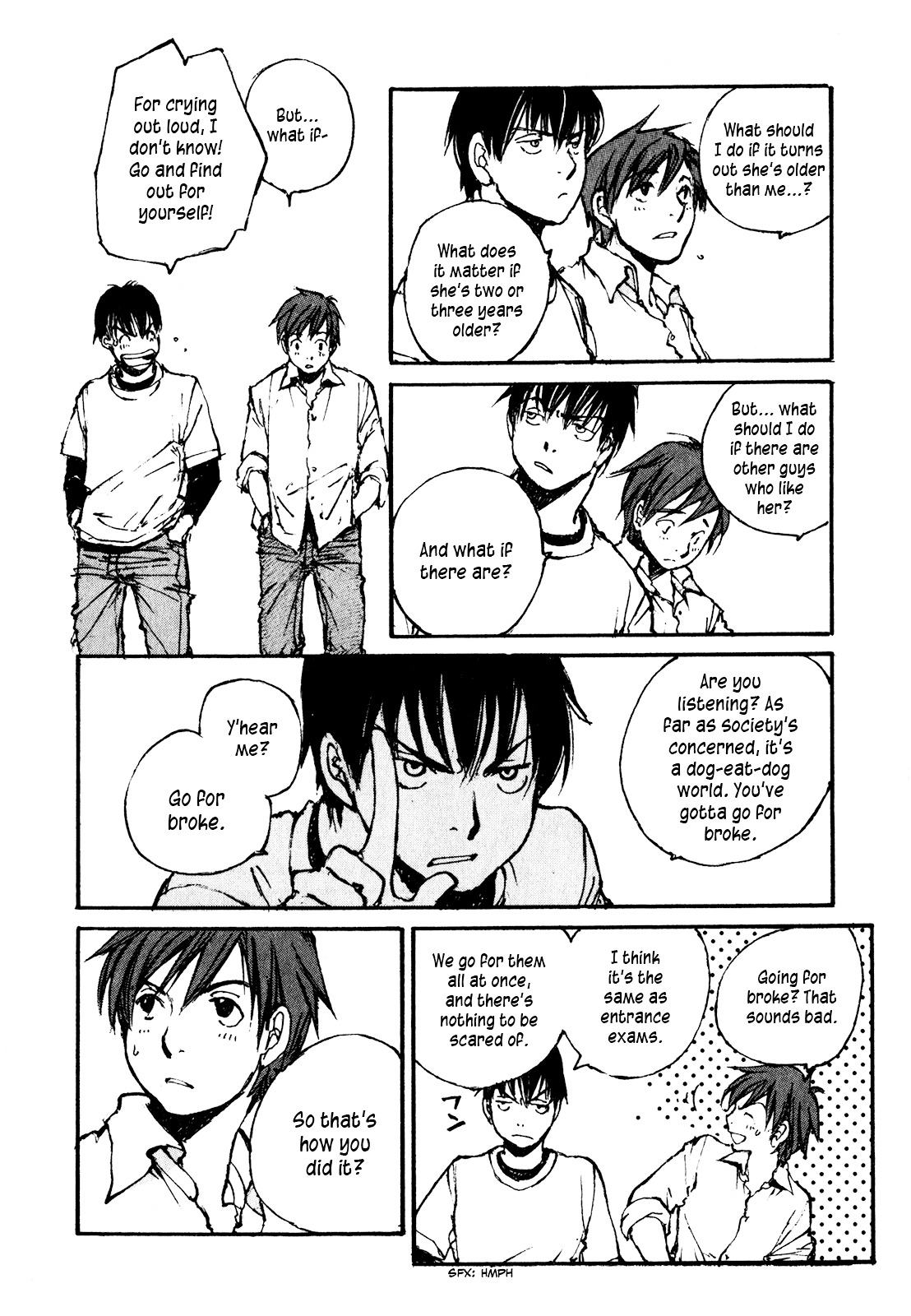 Yesterday o Utatte Chapter 53 page 14 - Chapter 53 : Innocent and Blue: Scene 3