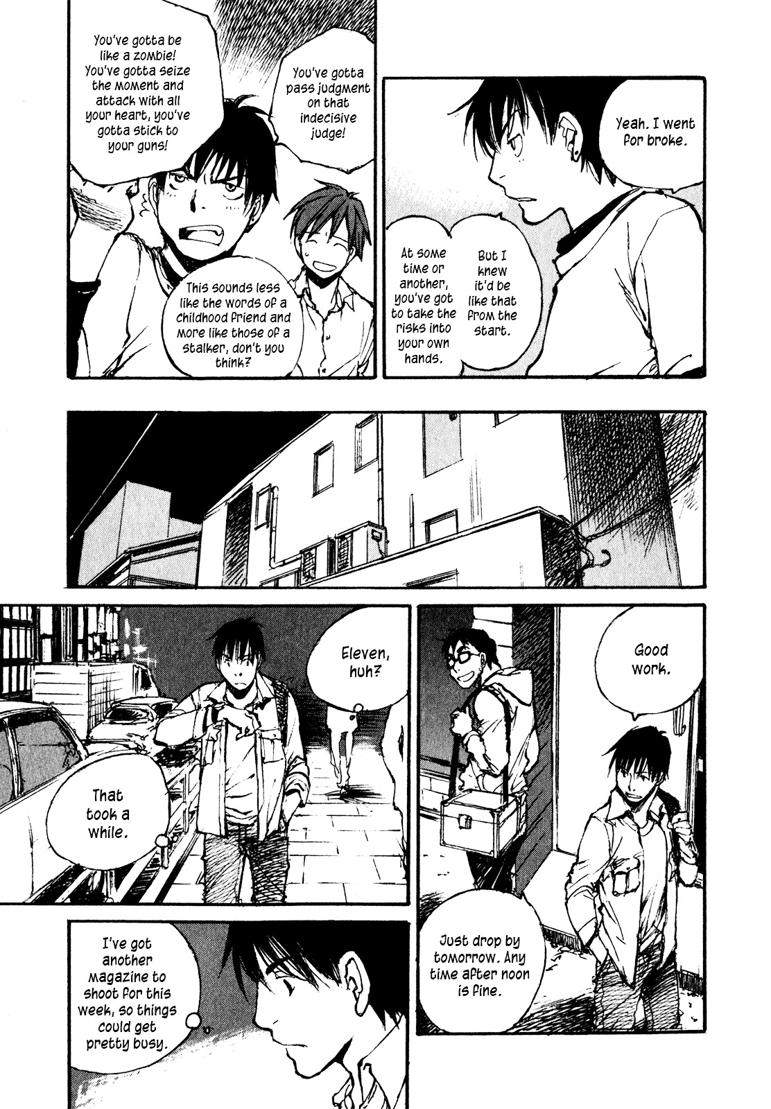 Yesterday o Utatte Chapter 53 page 15 - Chapter 53 : Innocent and Blue: Scene 3