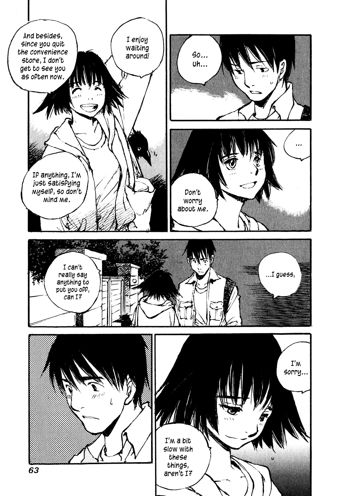 Yesterday o Utatte Chapter 53 page 21 - Chapter 53 : Innocent and Blue: Scene 3