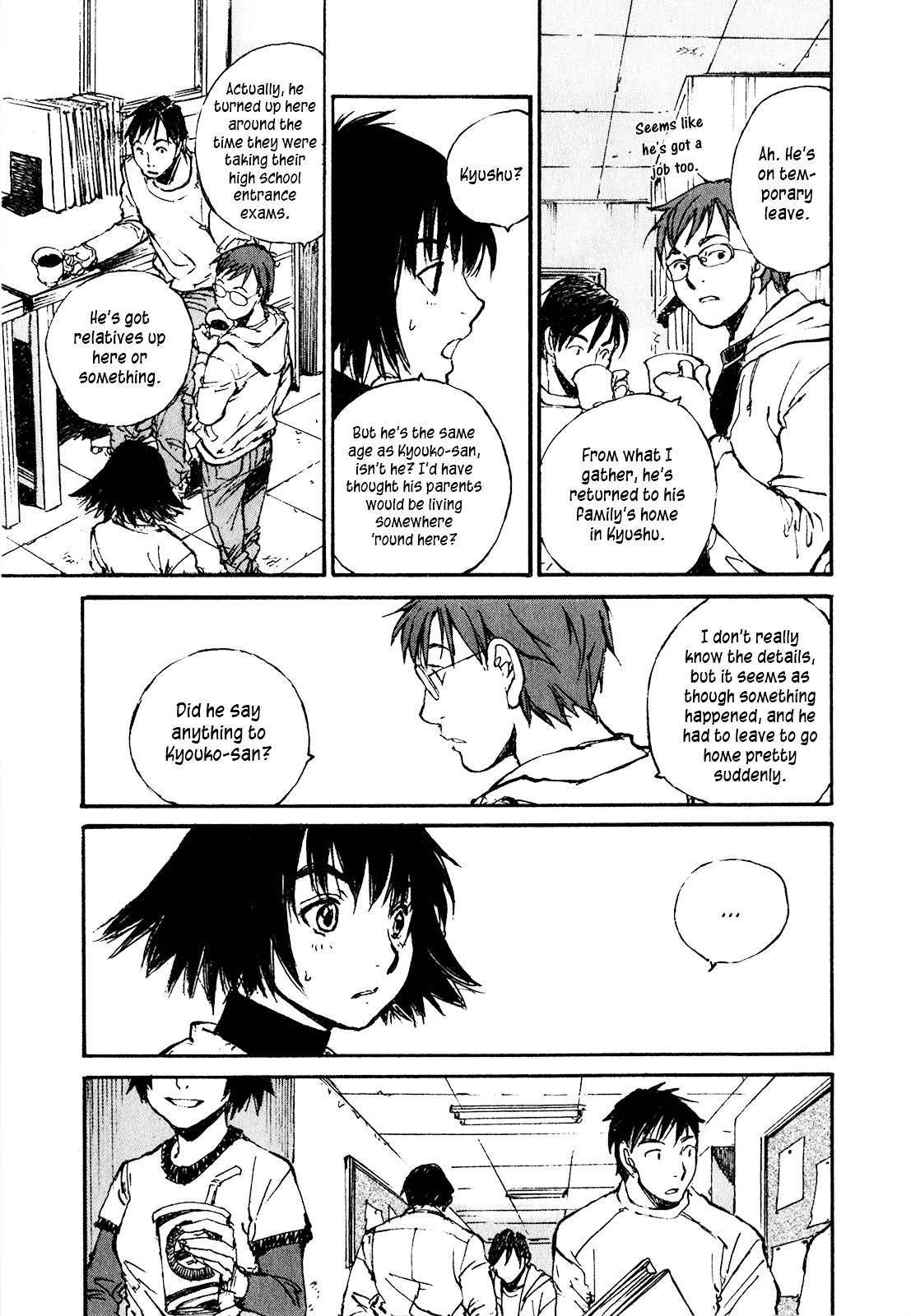 Yesterday o Utatte Chapter 53 page 5 - Chapter 53 : Innocent and Blue: Scene 3