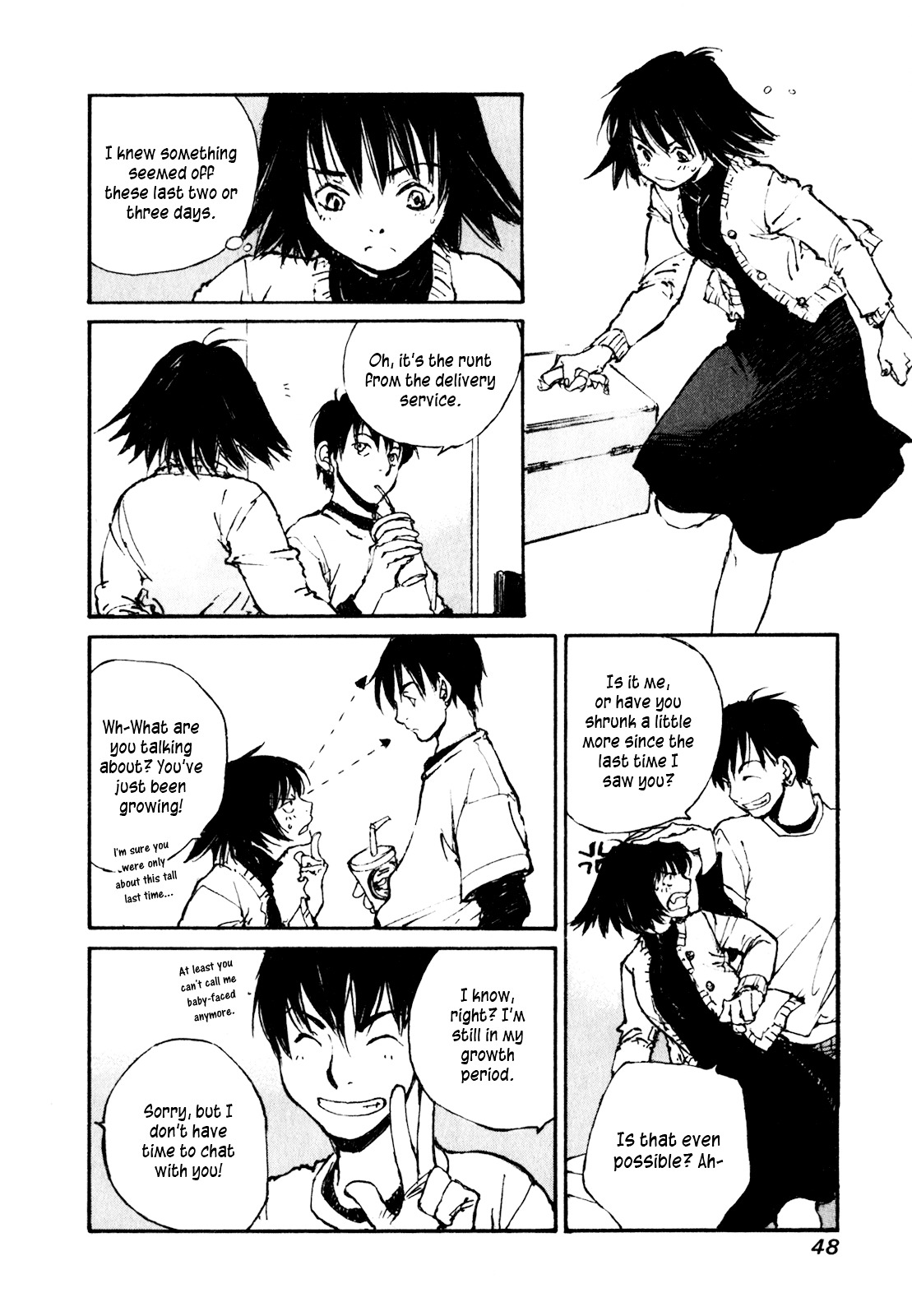 Yesterday o Utatte Chapter 53 page 6 - Chapter 53 : Innocent and Blue: Scene 3