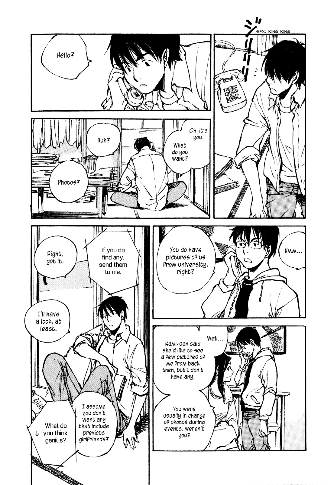 Yesterday o Utatte Chapter 54 page 13 - Chapter 54 : Innocent and Blue: Scene 4
