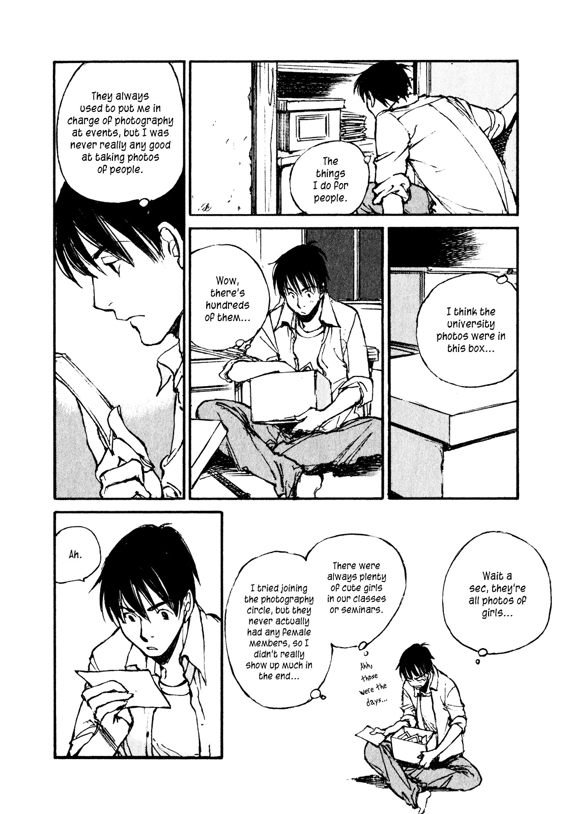 Yesterday o Utatte Chapter 54 page 14 - Chapter 54 : Innocent and Blue: Scene 4
