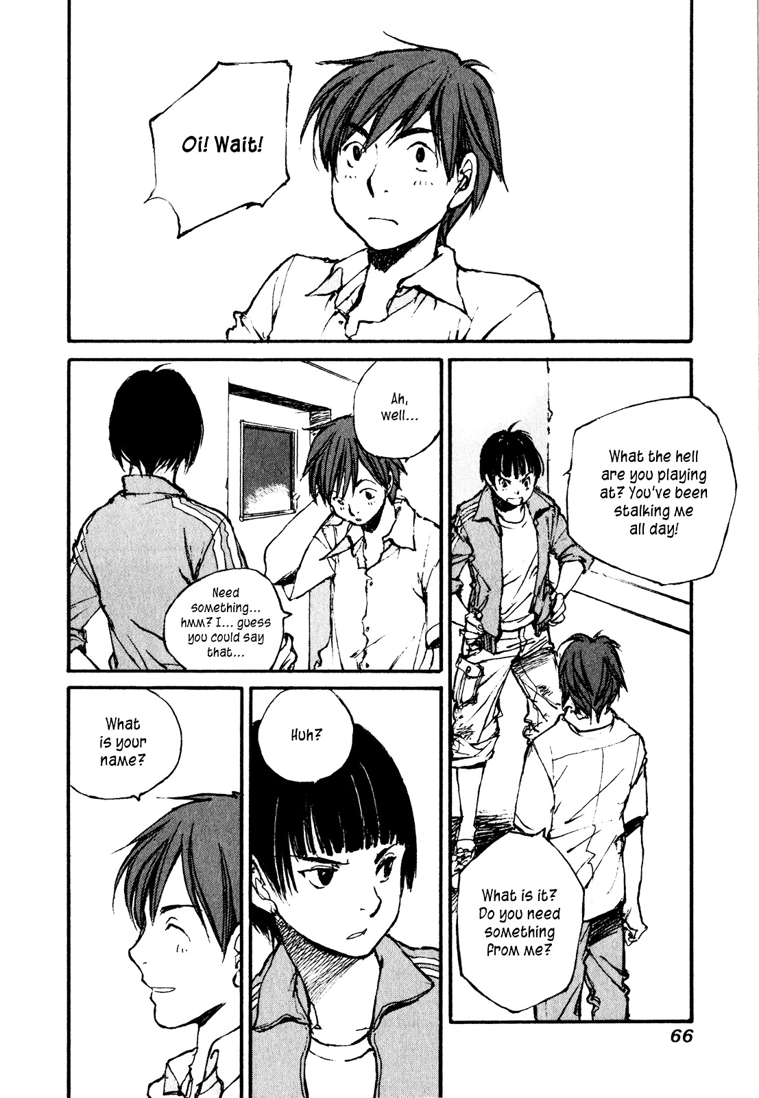Yesterday o Utatte Chapter 54 page 4 - Chapter 54 : Innocent and Blue: Scene 4