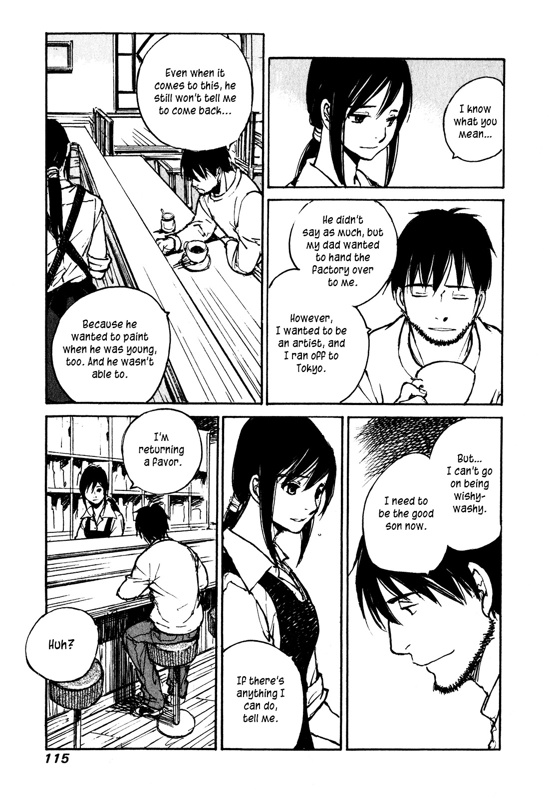 Yesterday o Utatte Chapter 56 page 9 - Chapter 56 : Christmas Carol: Scene 2