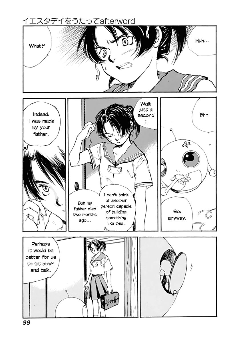 Yesterday wo Utatte EX – Genten wo Tazurete Toume Kei Shoki Tanpenshuu Chapter 3 page 15 - Chapter 3: Tanaka Zero Two