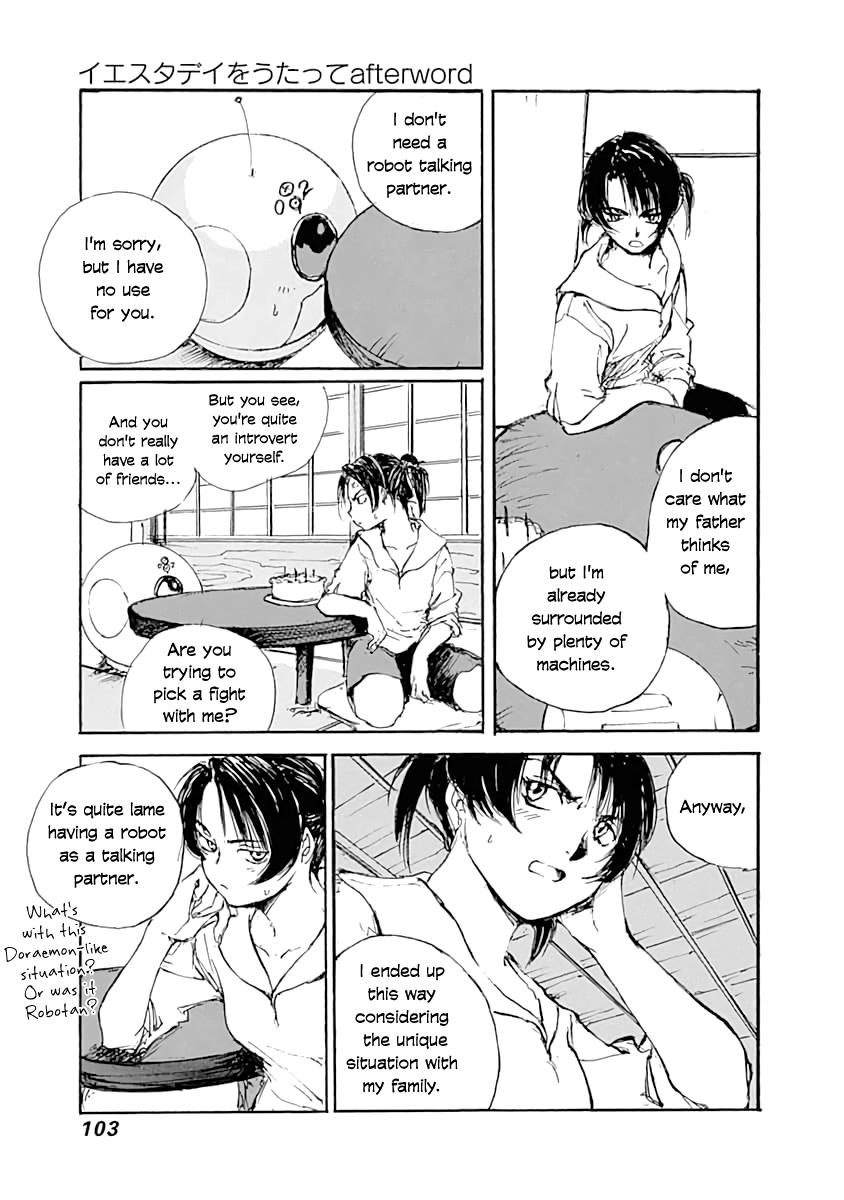Yesterday wo Utatte EX – Genten wo Tazurete Toume Kei Shoki Tanpenshuu Chapter 3 page 19 - Chapter 3: Tanaka Zero Two