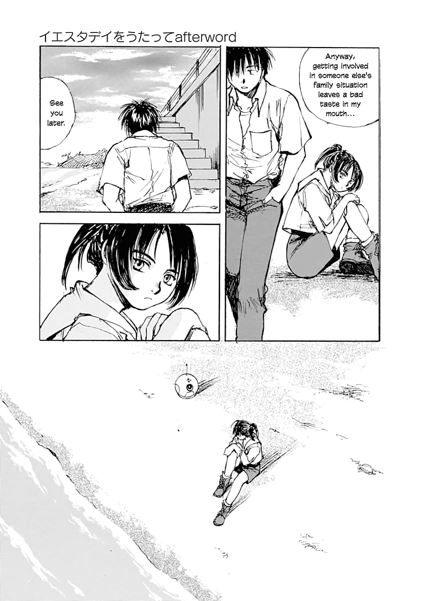 Yesterday wo Utatte EX – Genten wo Tazurete Toume Kei Shoki Tanpenshuu Chapter 3 page 35 - Chapter 3: Tanaka Zero Two
