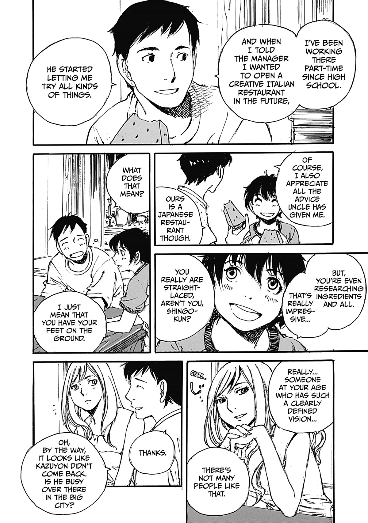 Yesterday wo Utatte EX – Genten wo Tazurete Toume Kei Shoki Tanpenshuu Chapter 5 page 17 - Chapter 5: Summer Sister [END]