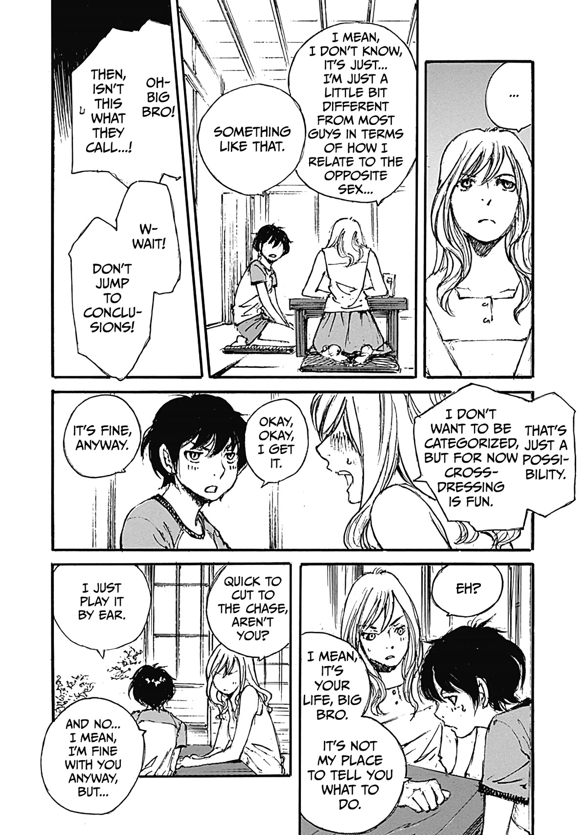 Yesterday wo Utatte EX – Genten wo Tazurete Toume Kei Shoki Tanpenshuu Chapter 5 page 7 - Chapter 5: Summer Sister [END]