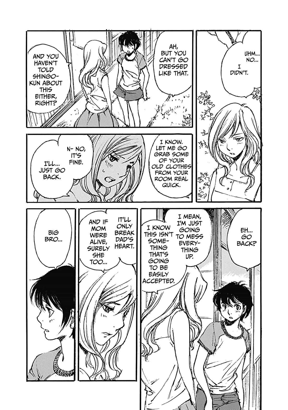 Yesterday wo Utatte EX – Genten wo Tazurete Toume Kei Shoki Tanpenshuu Chapter 5 page 9 - Chapter 5: Summer Sister [END]