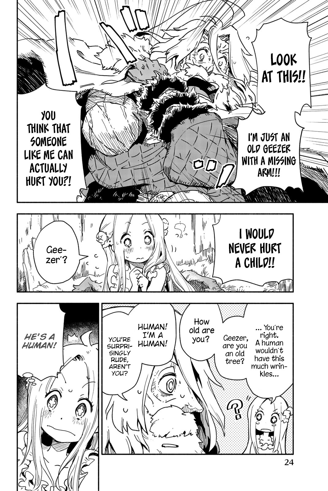 Yggdra Silver Chapter 1.1 page 25 - Chapter 1.1: The Flower And the Old Knight Part 1