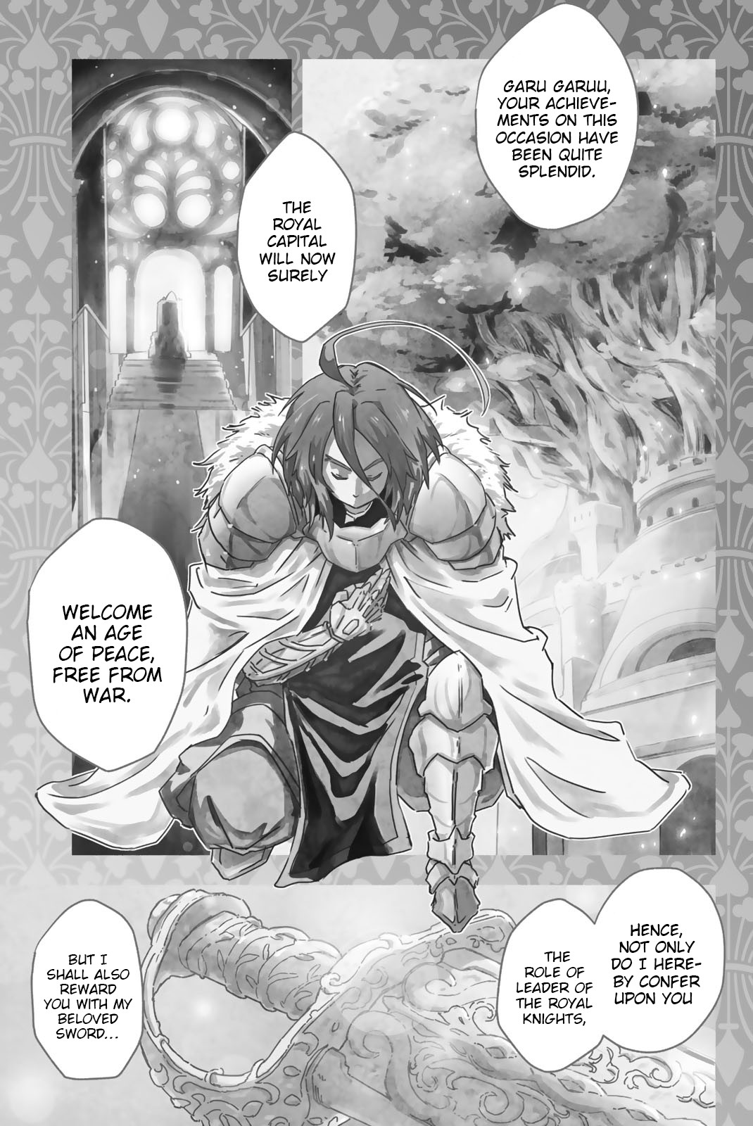 Yggdra Silver Chapter 1.1 page 4 - Chapter 1.1: The Flower And the Old Knight Part 1