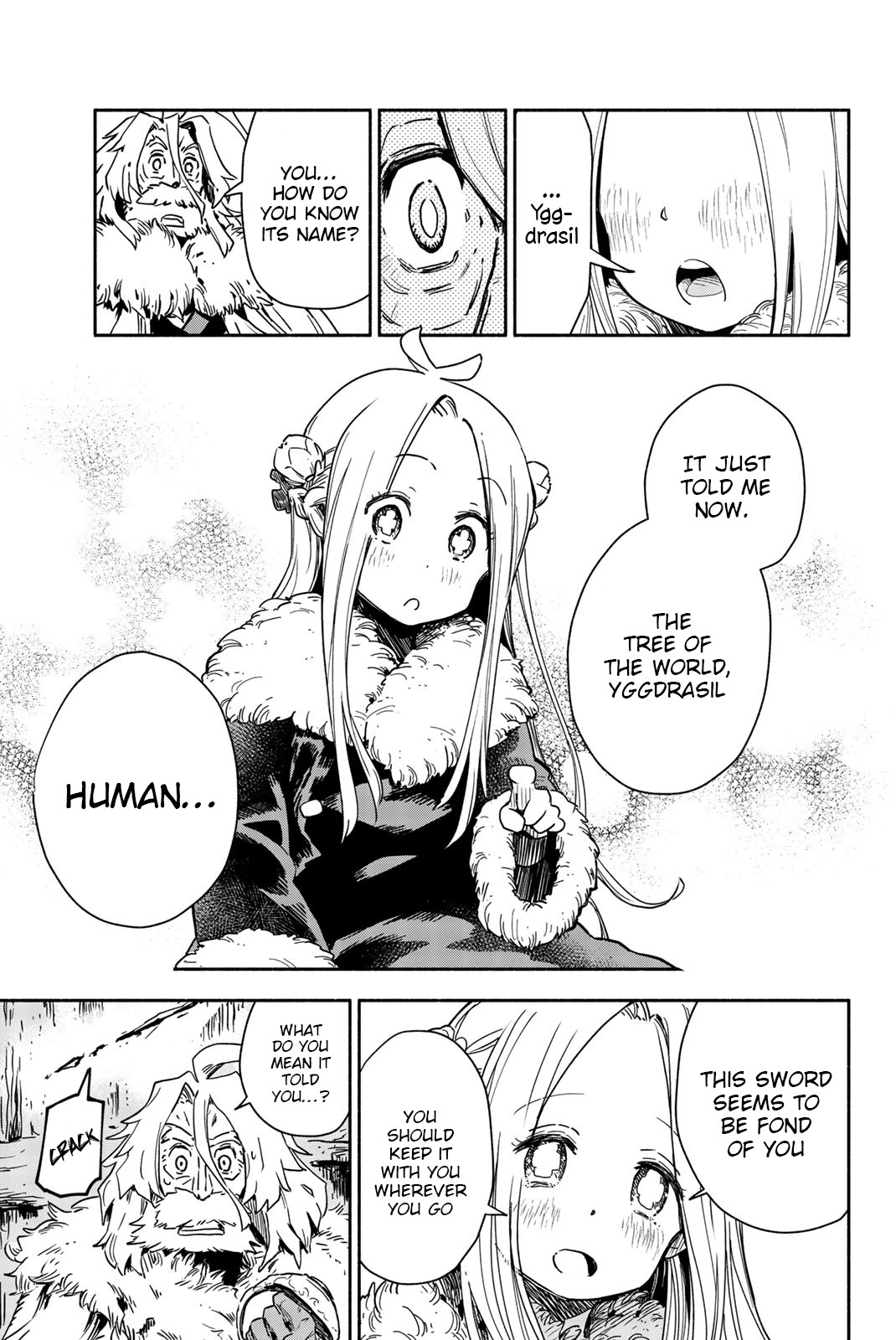 Yggdra Silver Chapter 1.2 page 2 - Chapter 1.2: The Flower And the Old Knight Part 2