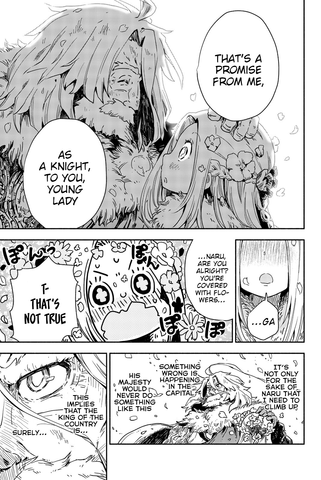 Yggdra Silver Chapter 1.2 page 34 - Chapter 1.2: The Flower And the Old Knight Part 2