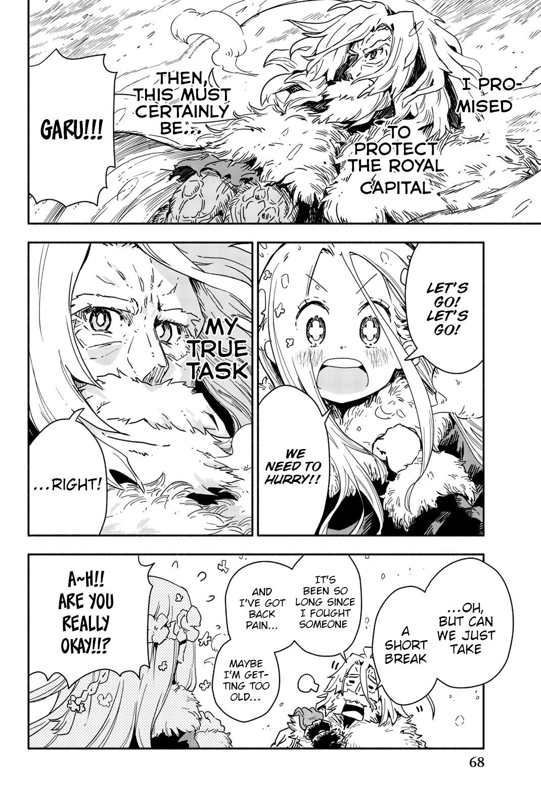 Yggdra Silver Chapter 1.2 page 35 - Chapter 1.2: The Flower And the Old Knight Part 2