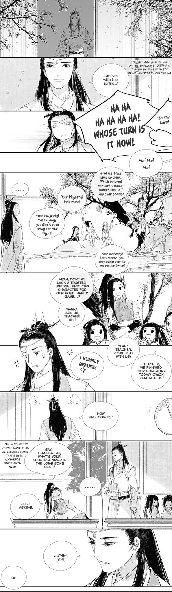 Yi Chui Wu Yue Tiao Man Ji Chapter 106 page 4 - Chapter 106: Side Story:Lofty Mountains, Flowing Waters (1)