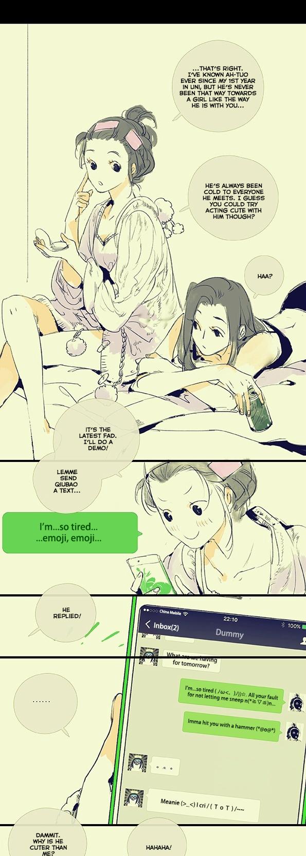 Yi Chui Wu Yue Tiao Man Ji Chapter 142 page 10 - Chapter 142: Modern AU Drabbles