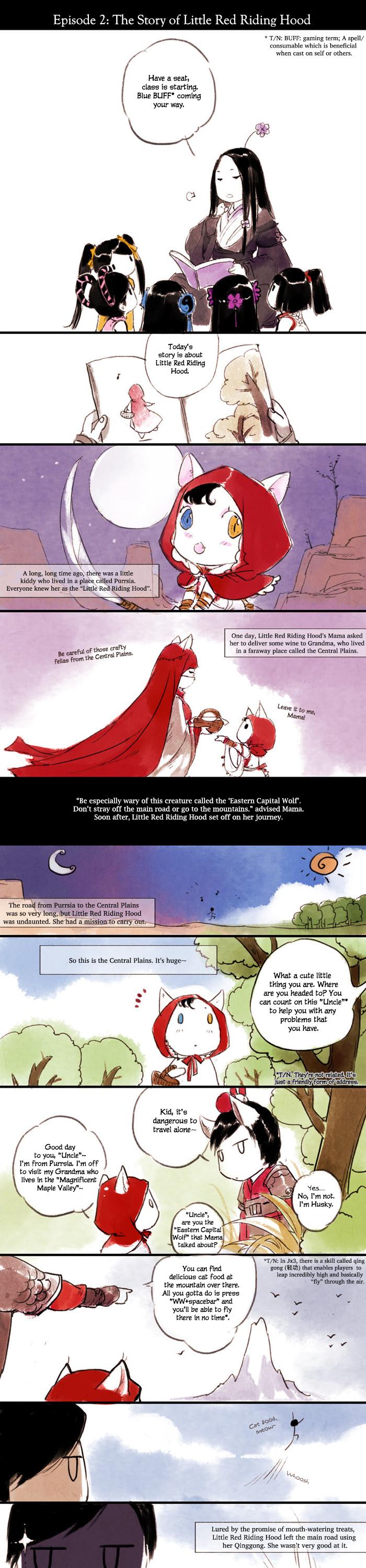 Yi Chui Wu Yue Tiao Man Ji Chapter 2 page 3 - Chapter 2: The Story of Little Red Riding Hood