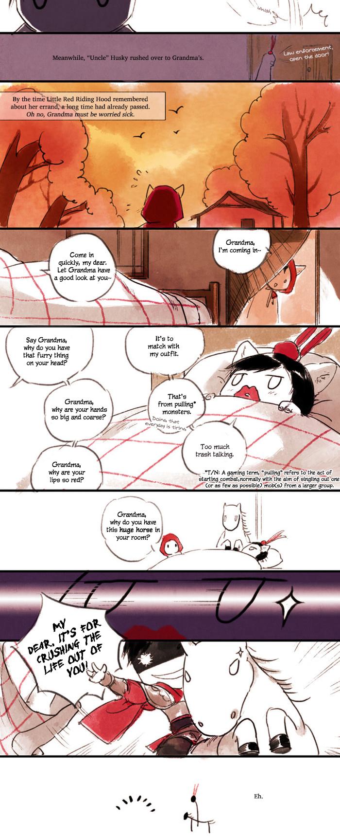 Yi Chui Wu Yue Tiao Man Ji Chapter 2 page 4 - Chapter 2: The Story of Little Red Riding Hood