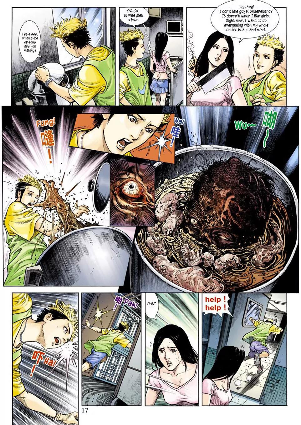 Yin Yang Road Chapter 2 page 13 - Chapter 2: Help Me Sew The Head Back On Please