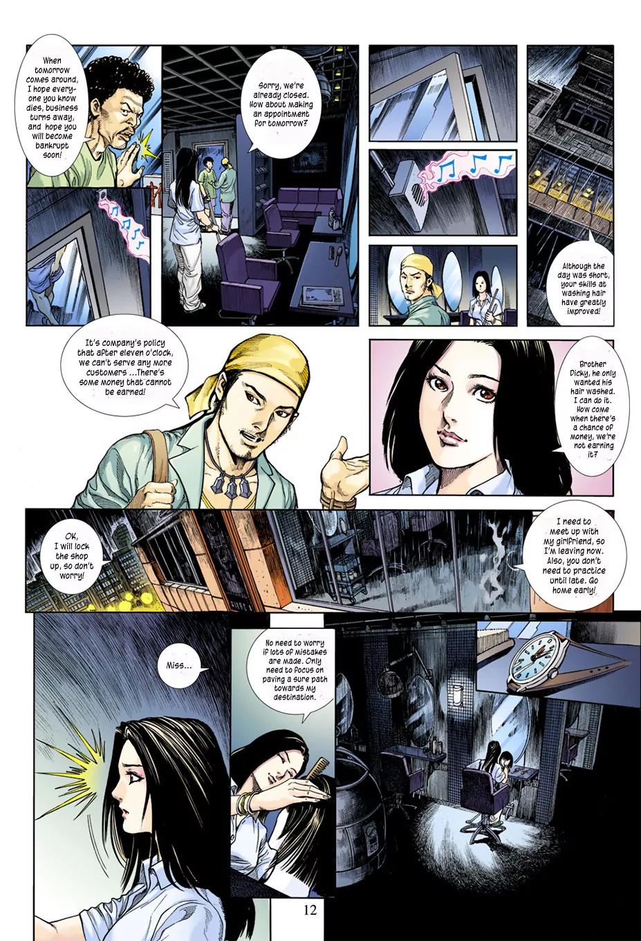 Yin Yang Road Chapter 2 page 8 - Chapter 2: Help Me Sew The Head Back On Please