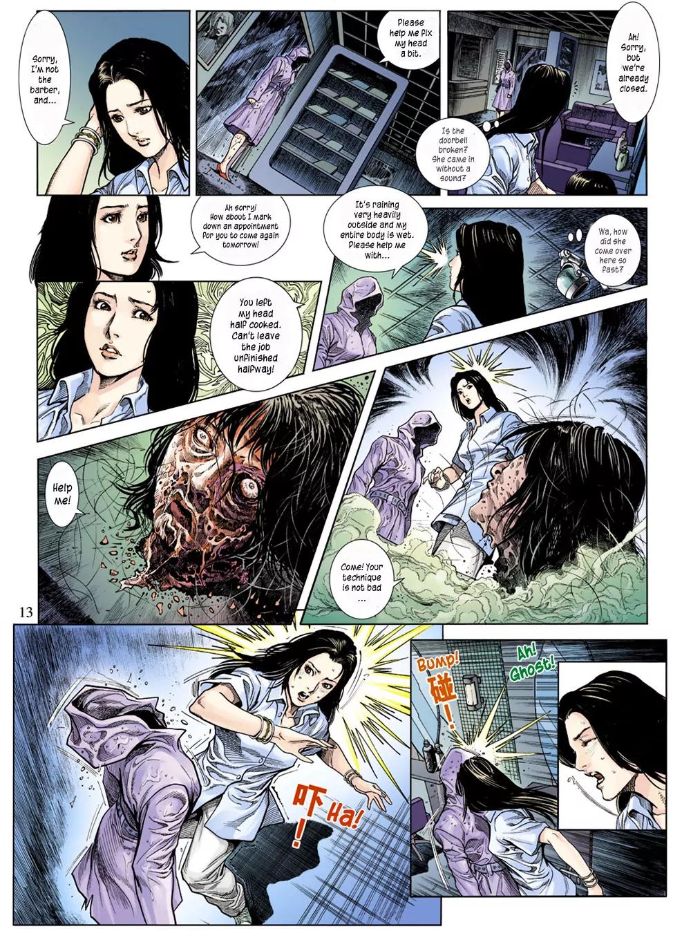 Yin Yang Road Chapter 2 page 9 - Chapter 2: Help Me Sew The Head Back On Please