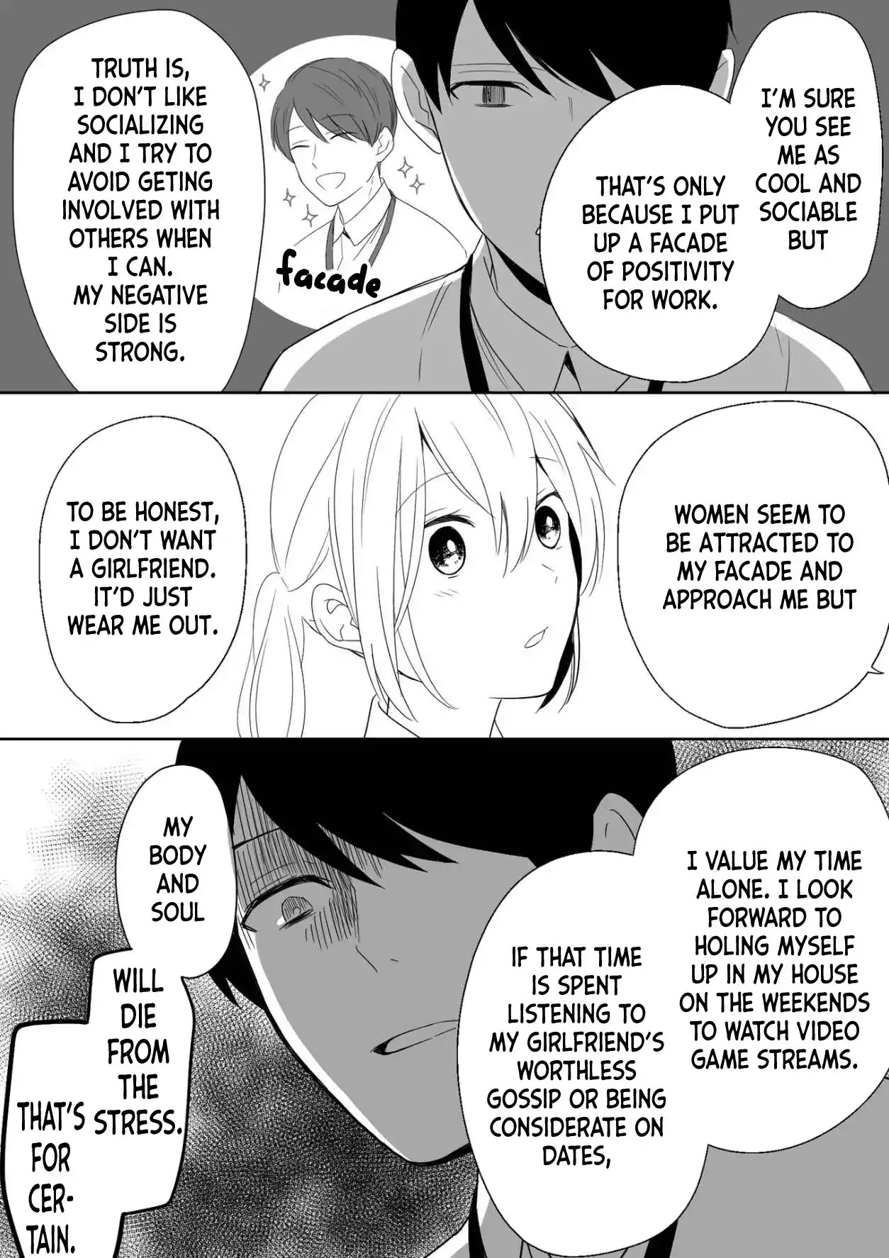 Yin Yori Danjou wa Nakanaka Susumenai Chapter 1 page 3 - Chapter 1