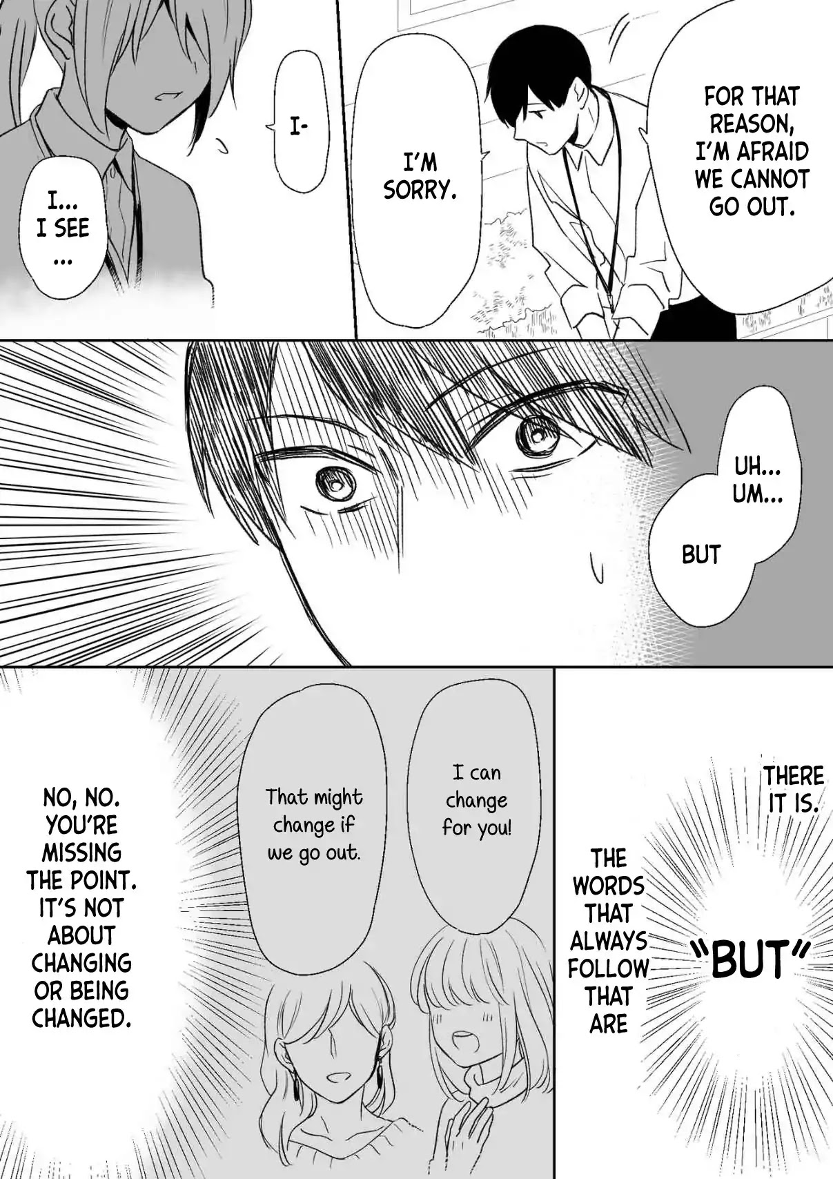 Yin Yori Danjou wa Nakanaka Susumenai Chapter 1 page 4 - Chapter 1