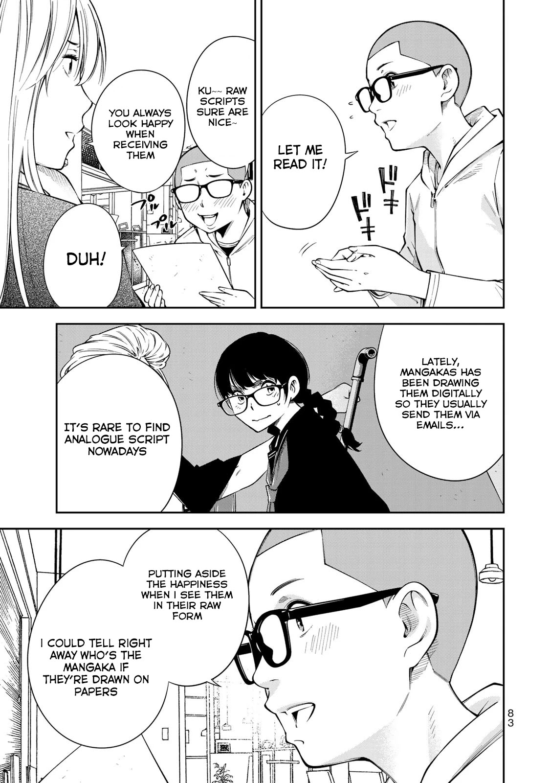 YJK's Unusual Affection Chapter 10 page 8 - Chapter 10: YJK's Analogue Manuscript