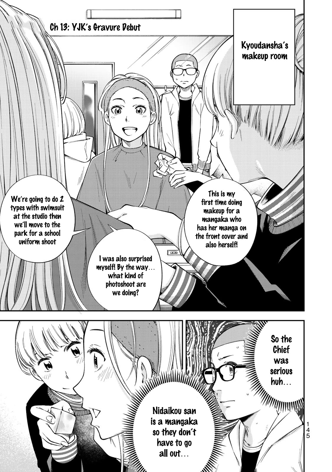 YJK's Unusual Affection Chapter 13 page 2 - Chapter 13: YJK's Gravure Debut