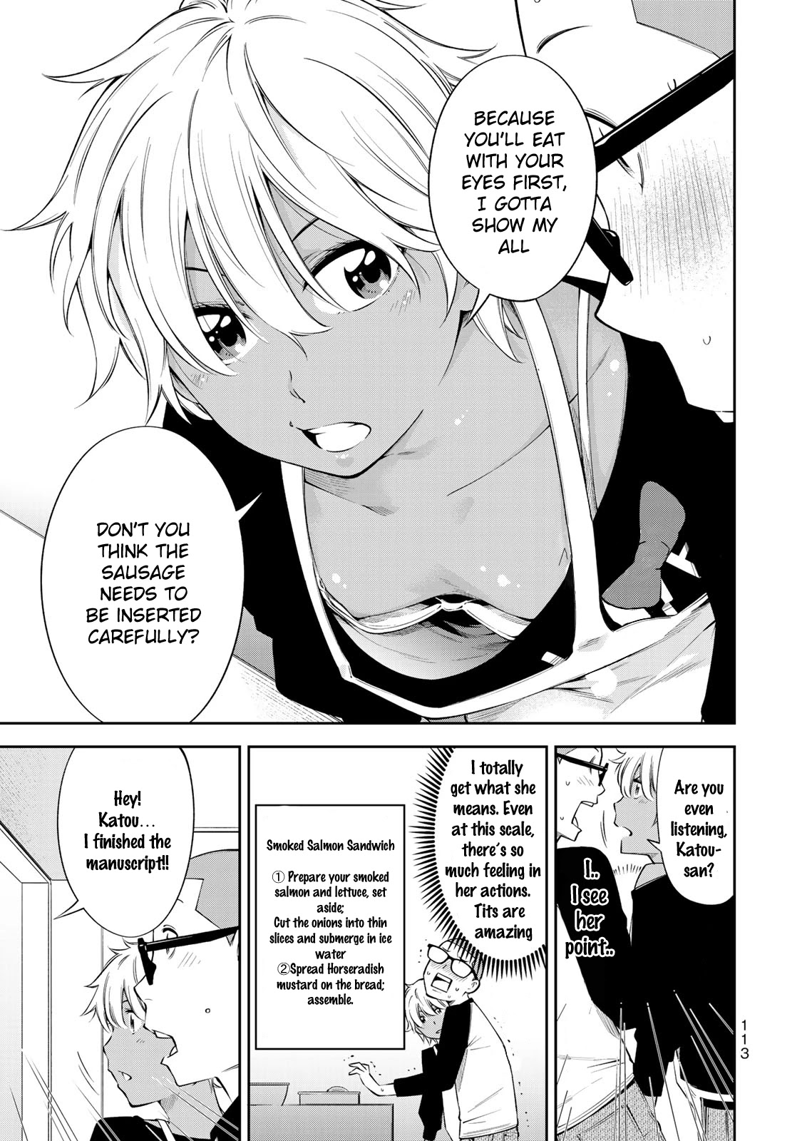 YJK's Unusual Affection Chapter 17.5 page 10 - Chapter 17.5: Bonus Chapter. JC Gal's Cooking