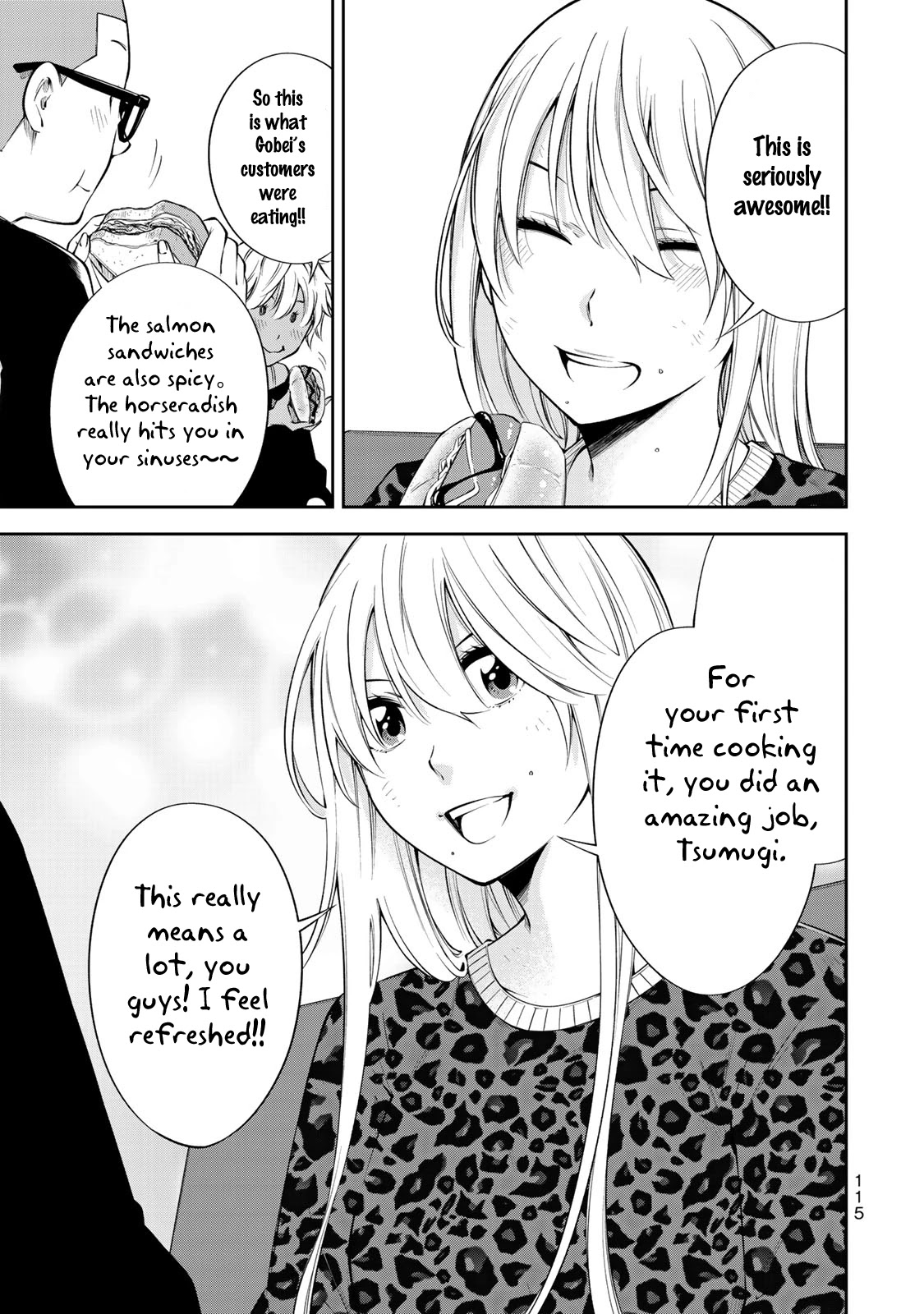 YJK's Unusual Affection Chapter 17.5 page 12 - Chapter 17.5: Bonus Chapter. JC Gal's Cooking