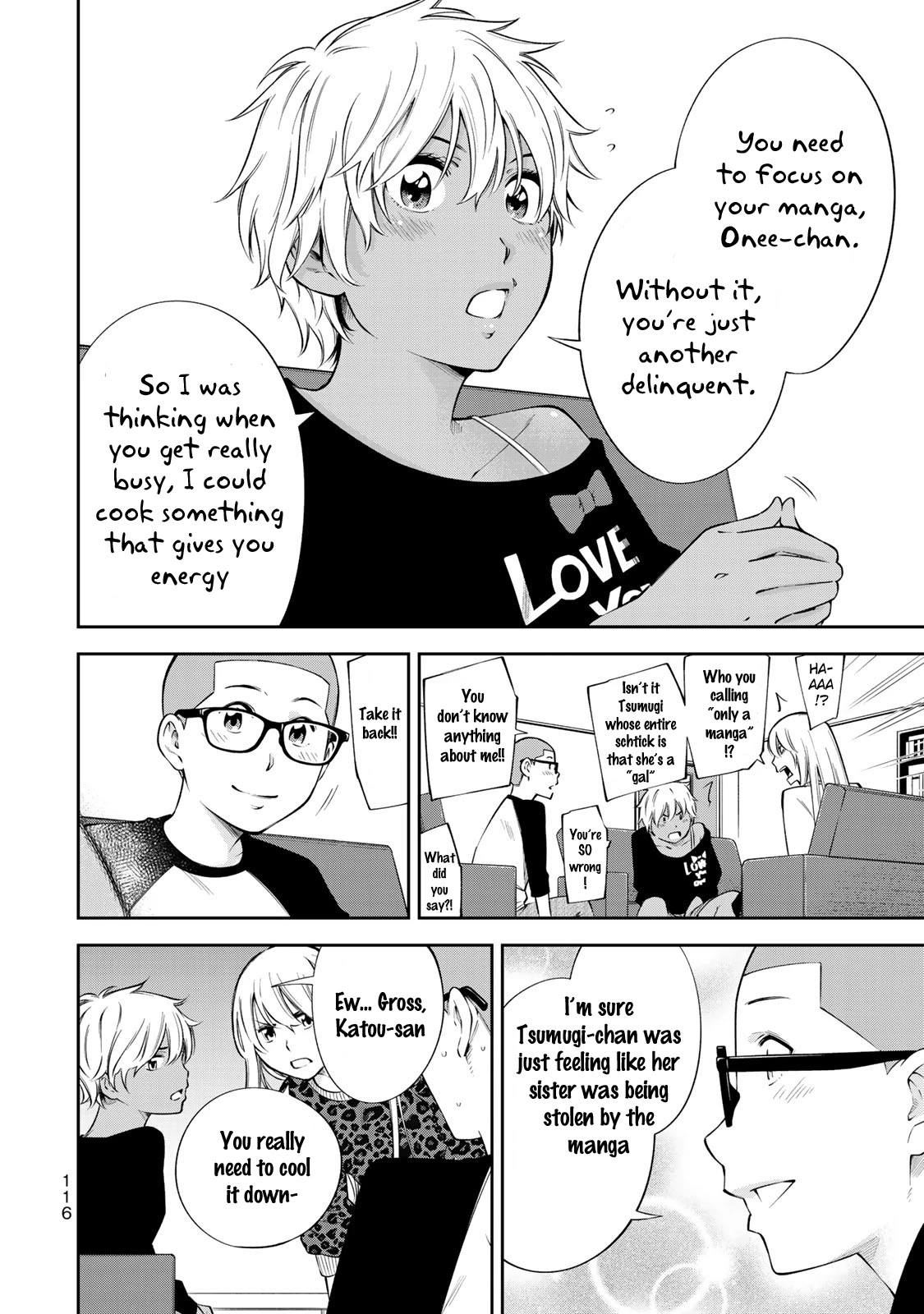 YJK's Unusual Affection Chapter 17.5 page 13 - Chapter 17.5: Bonus Chapter. JC Gal's Cooking