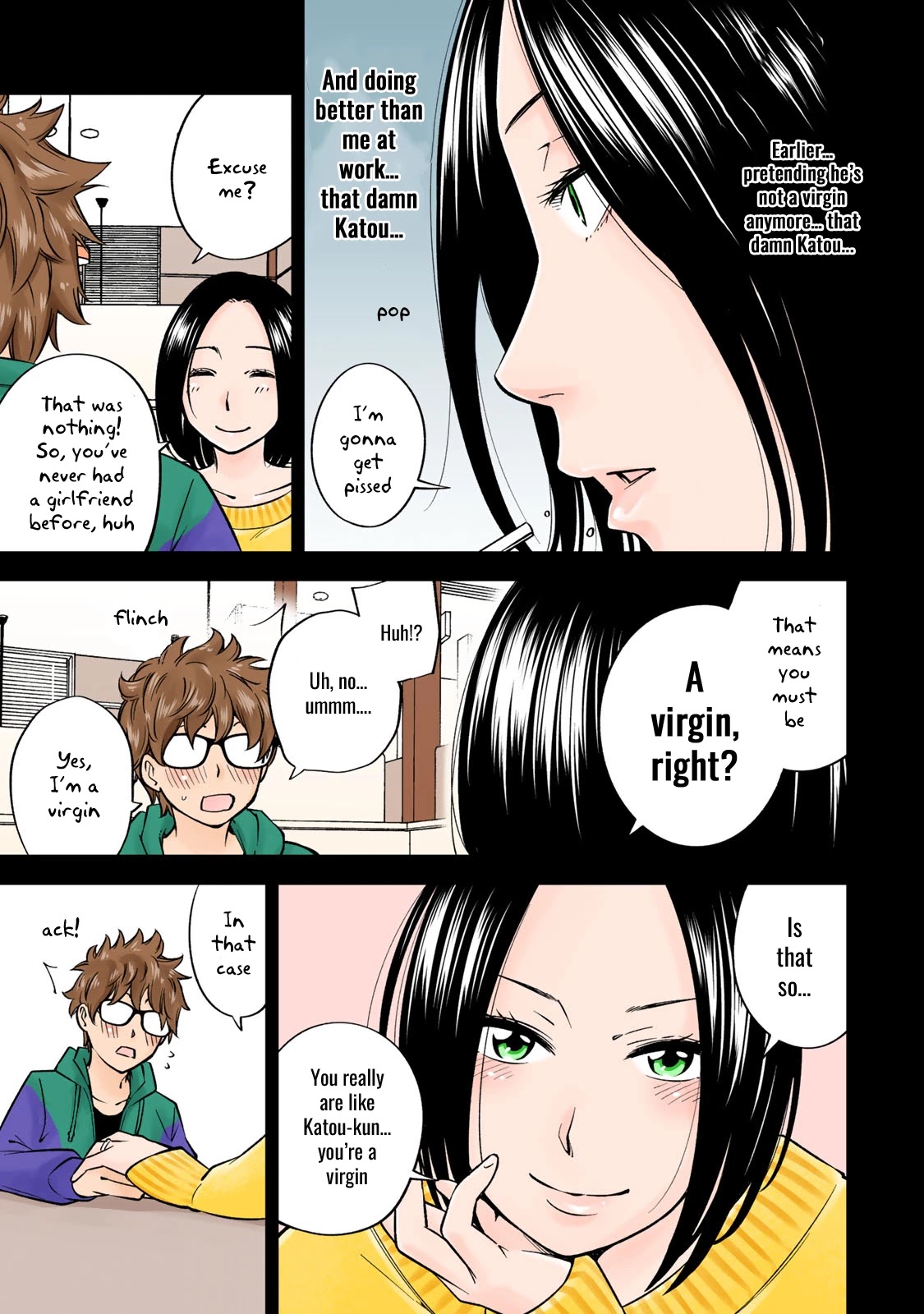 YJK's Unusual Affection Chapter 20.6 page 15 - Chapter 20.6: Digital Edition Bonus Chapter : A Married Coworker's Strange Lust