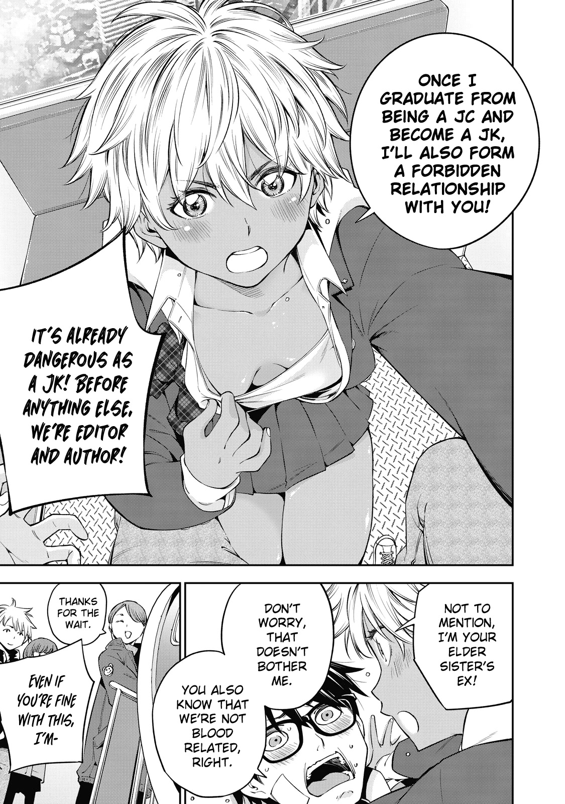 YJK's Unusual Affection Chapter 37 page 22 - Chapter 37: Gyaru JK Entrance