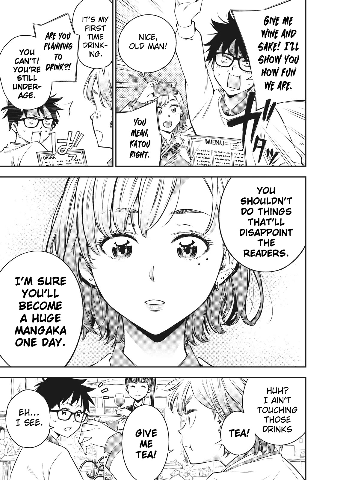YJK's Unusual Affection Chapter 38 page 14 - Chapter 38: Gyaru JK’s mood
