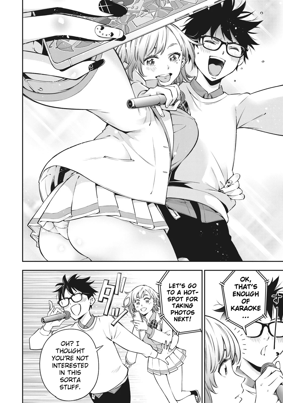 YJK's Unusual Affection Chapter 38 page 17 - Chapter 38: Gyaru JK’s mood