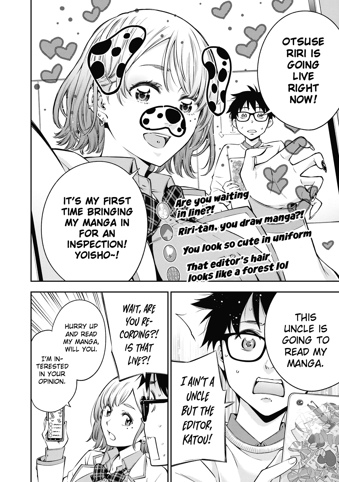 YJK's Unusual Affection Chapter 38 page 3 - Chapter 38: Gyaru JK’s mood