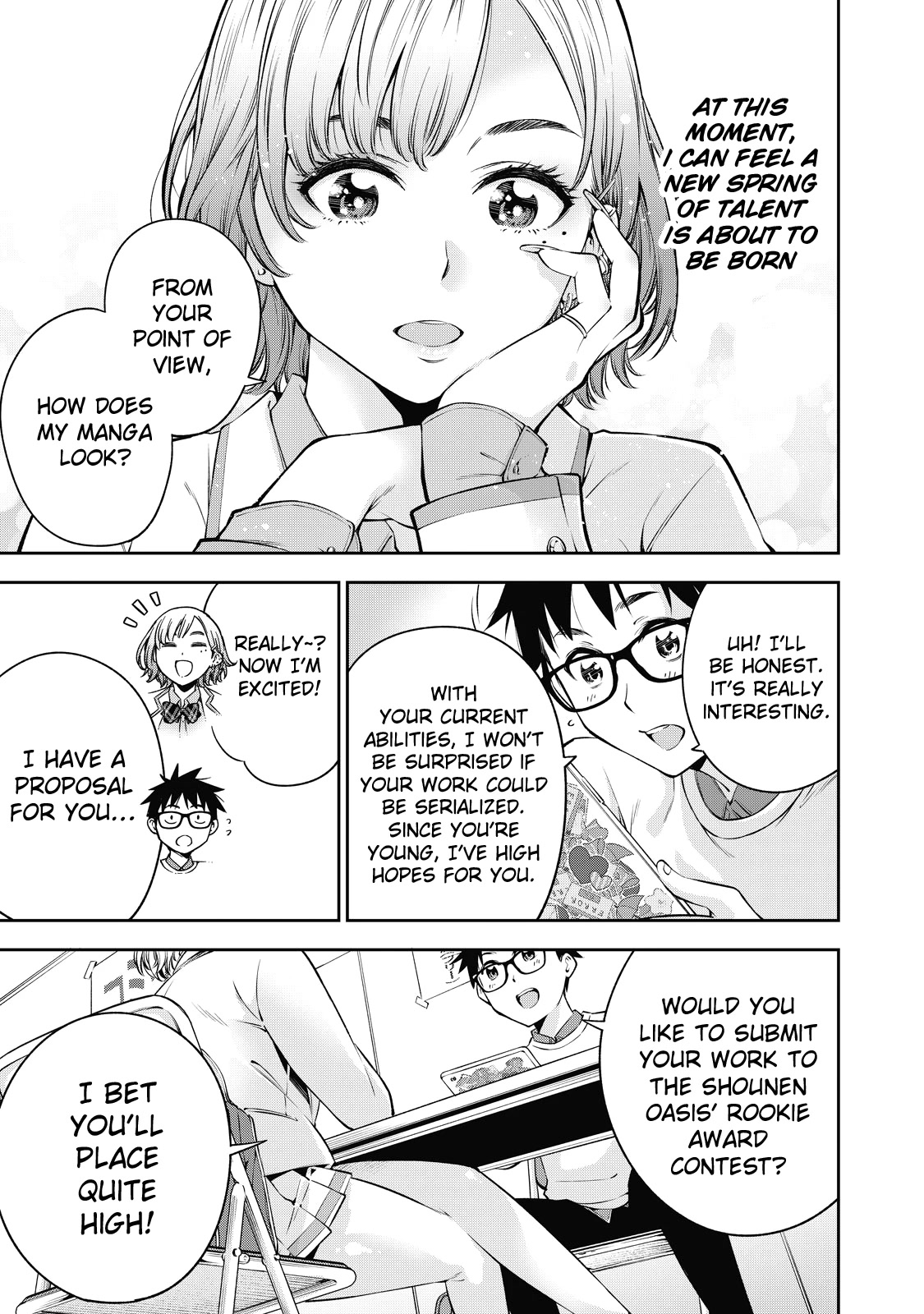 YJK's Unusual Affection Chapter 38 page 6 - Chapter 38: Gyaru JK’s mood