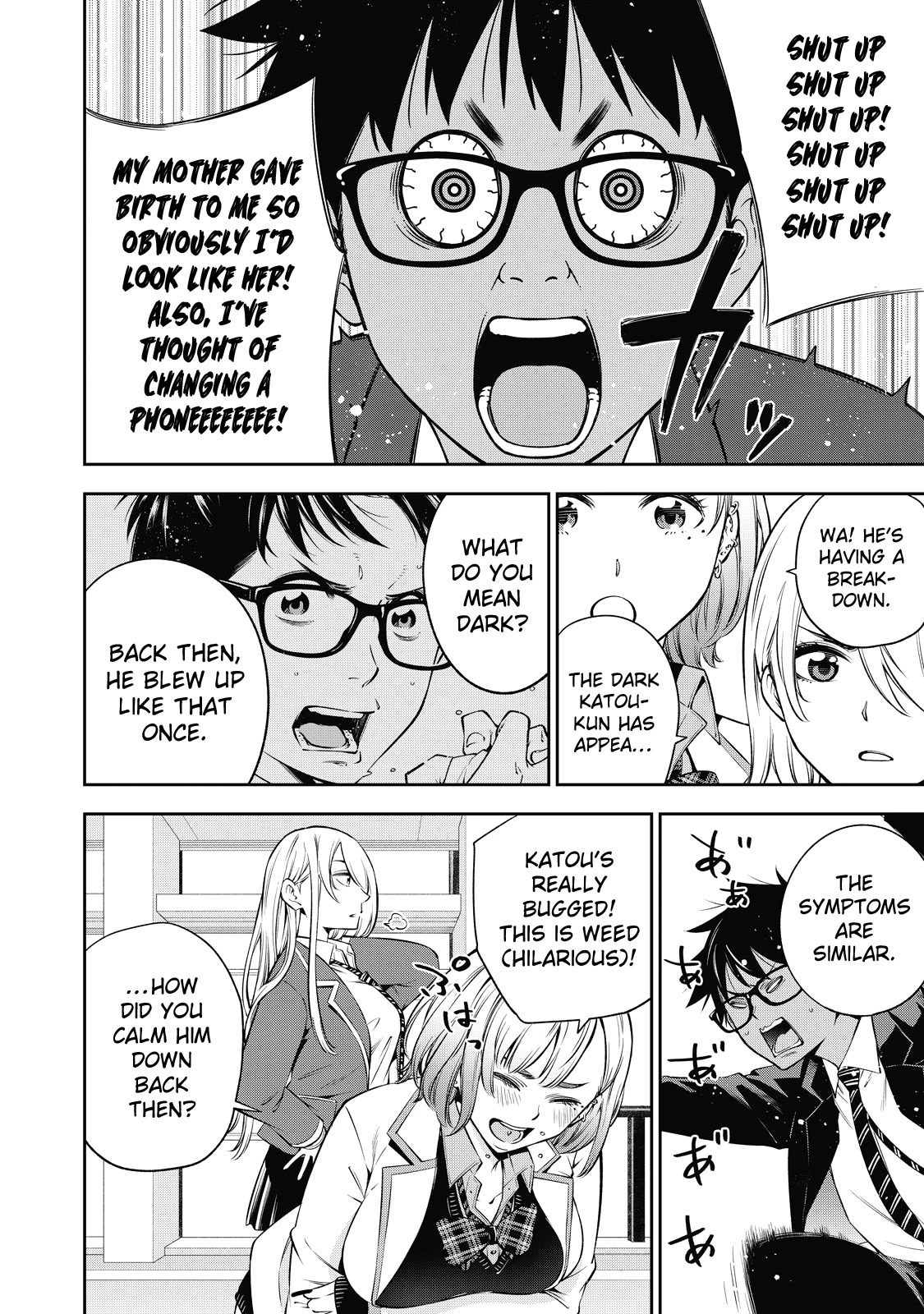 YJK's Unusual Affection Chapter 40 page 11 - Chapter 40: Gyaru Jk’s fight